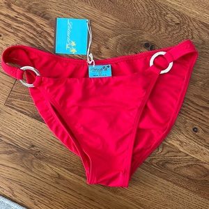 Brand new Letarte Red Bathing suit bottoms only